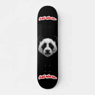 Inimical Hard Rocker Panda Skateboard