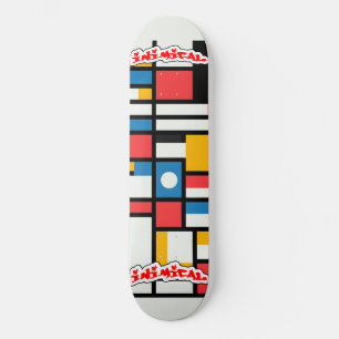 Inimical Mondrian Skateboard