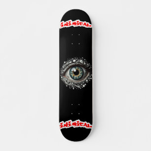 Inimical Omnipresent Eye Skateboard
