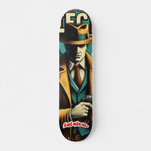 Inimical Pulp Detective  Skateboard