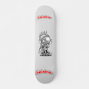 Inimical Punk Rock Astronaut Skateboard
