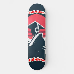 Inimical Rising Sun Skateboard