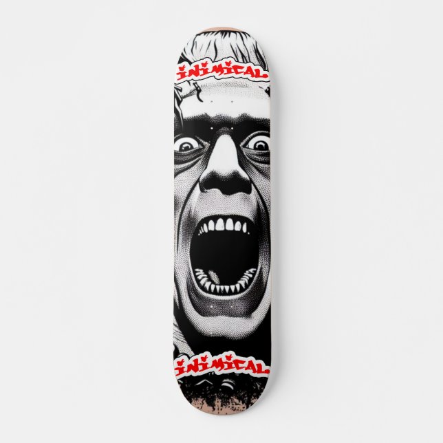 Inimical Screaming Franky  Skateboard (Front)