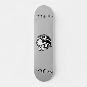 Inimical Skull Helmet Skateboard