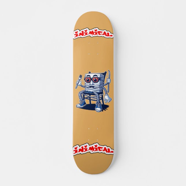 Inimical Sorry Charlie  Skateboard (Front)