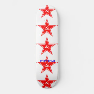 Inimical Soviet Star Skateboard