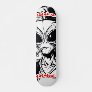 Inimical Stony Alien Skateboard