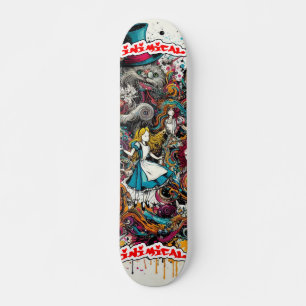 Inimical Trippy Alice Skateboard