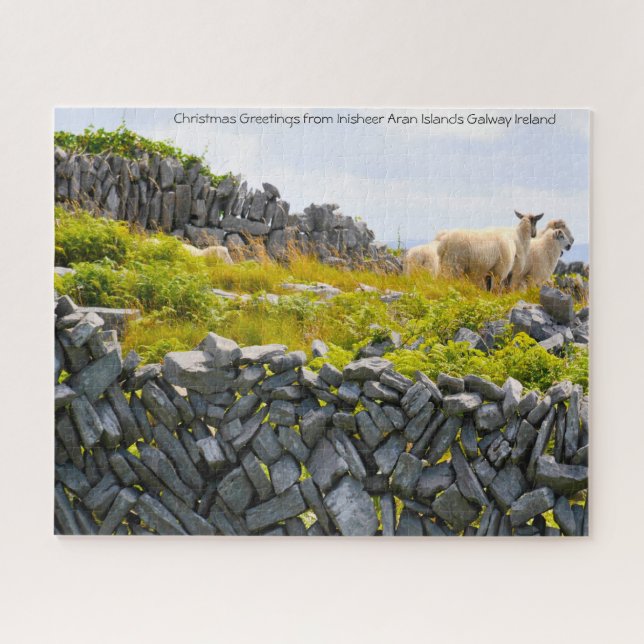 Inisheer Aran Islands Galway Ireland. Jigsaw Puzzl Jigsaw Puzzle (Horizontal)