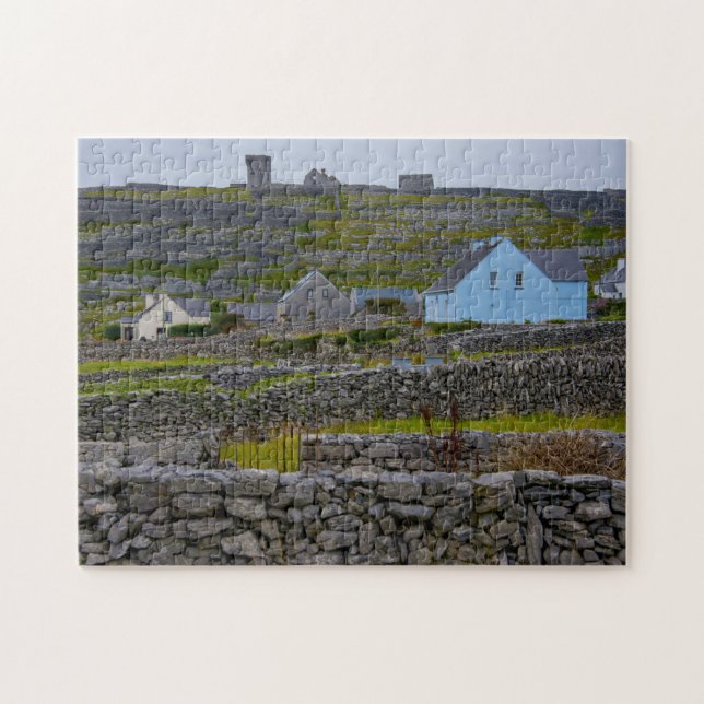 Inisheer Stone Walls Galway Ireland. Jigsaw Puzzle (Horizontal)