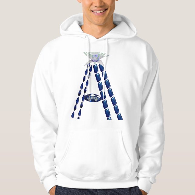 Initial A Hoodie (Front)