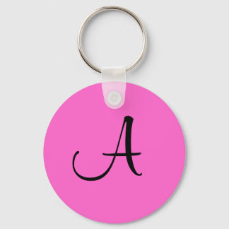 Initial "A" Key Ring