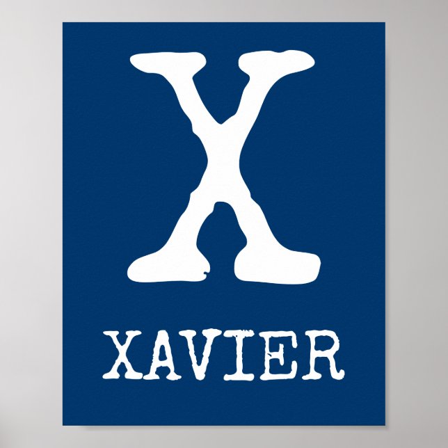 Initial Art Print, Tractors, Trucks, Ducks, Bucks  Poster (Front)