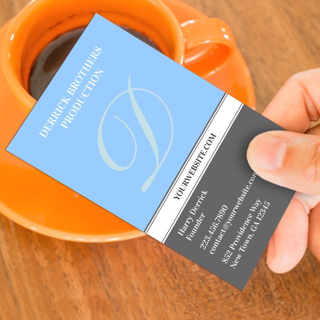 Initial Business Card (Creator Uploaded)