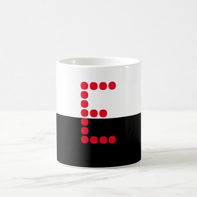 Initial Coffee Mug (Center)