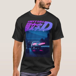 Initial D Neon AE86 Classic T-Shirt