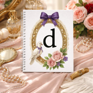 Initial D Personalised Gift Keepsake Regency Notebook