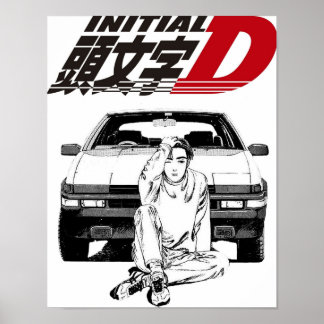 Initial D Poster
