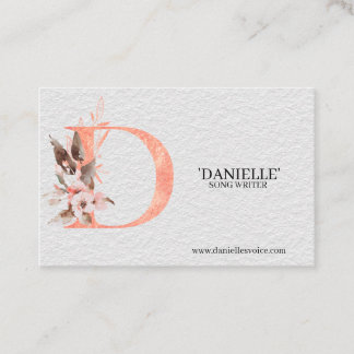 Initial - Double-sided Business Card