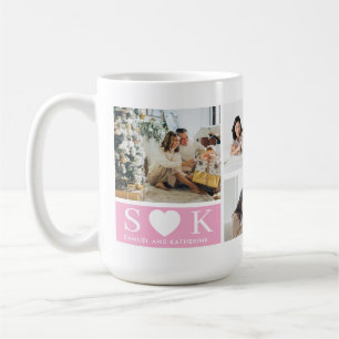 Initial EDITABLE Sweetheart Photos Valentine's Coffee Mug