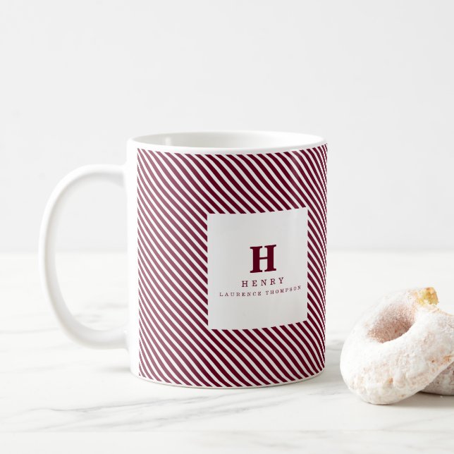 INITIAL GRADUATION MUG (With Donut)