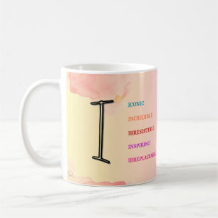 Initial "I" Mug (11oz)