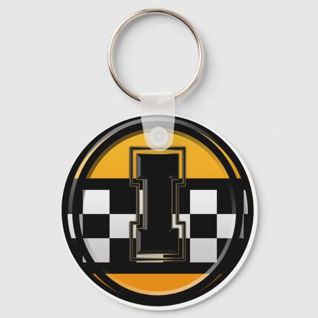 Initial I taxi driver Key Ring (Front)