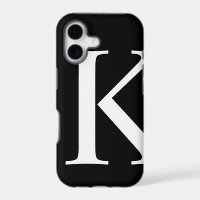 Initial K iPhone Case