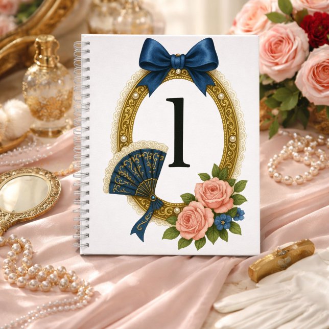 Initial L Personalised Elegant Regency Notebook (Creator Uploaded)
