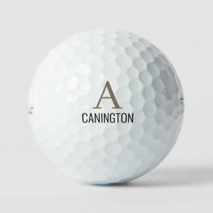 Initial & Last Name II Titleist Pro V1 Golf Balls