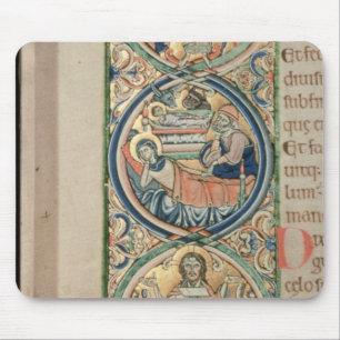 Initial letter `I' In principio Mouse Pad
