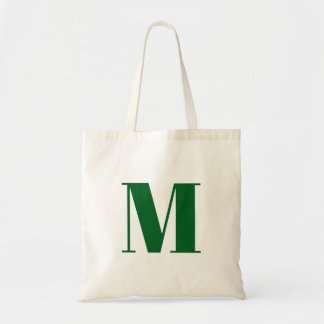 Initial Letter | Monogram Modern Stylish Cool Tote Bag