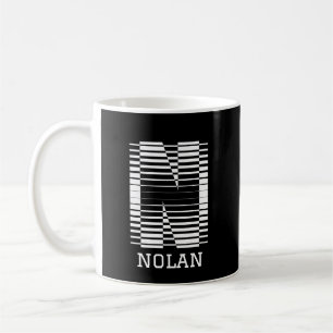 INITIAL LETTER N - ALPHABET NAME N COFFEE MUG