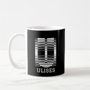 INITIAL LETTER U - ALPHABET NAME U COFFEE MUG