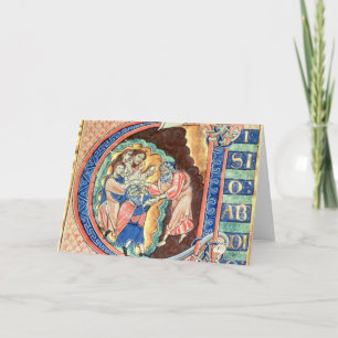 Initial Letter 'V' Visio Abdie Note Card