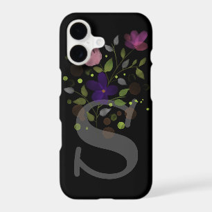 Initial Letter Z Plus Floral Design