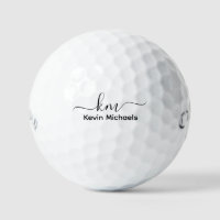 Initial Letters Personalised Monogram Golf Balls