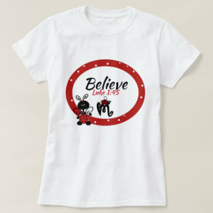 Initial M / Scripture  -Women's Hanes Nano T-Shirt