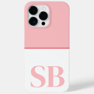 Initial Minimalist Monogram Stylish  Case-Mate iPhone 14 Pro Max Case