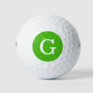Initial Monogram Golf Balls