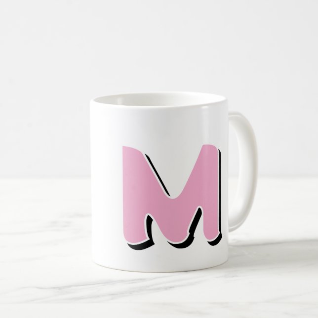 Initial Mug (Front Right)