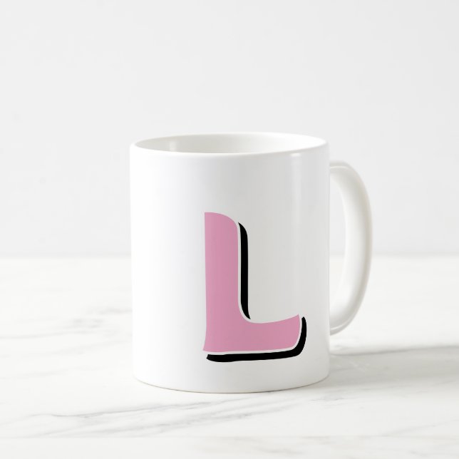 Initial Mug (Front Right)