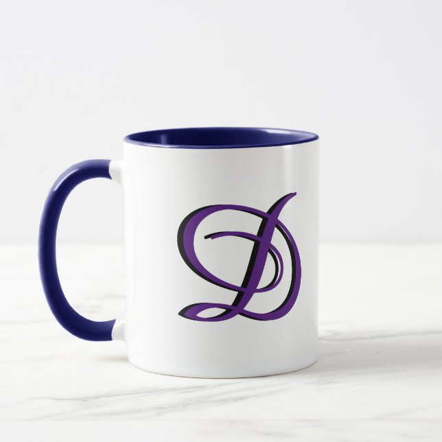 Initial Mug - Personalised Gifts (Left)