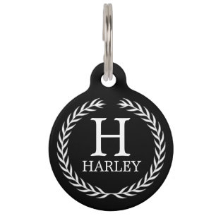 Initial Name Dog Tag