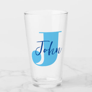 Initial + Name Personalised - Easy to Customise - Glass