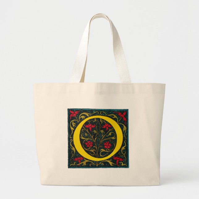 INITIAL O, 1520. LARGE TOTE BAG (Front)