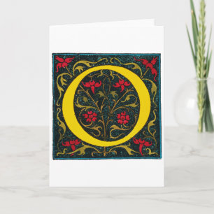 INITIAL O, 1520. NOTE CARD