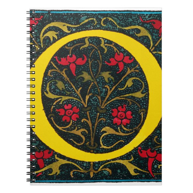 INITIAL O, 1520. NOTEBOOK (Front)