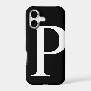 Initial P iPhone Case
