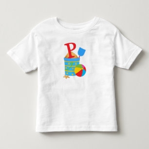 Initial P - Toddler Fine Jersey T-Shirt